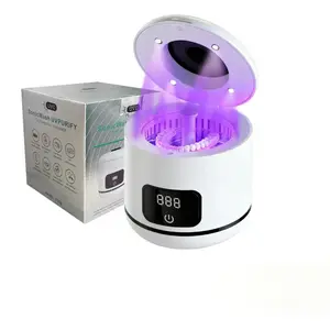 Ultrasonic Retainer Cleaner, 48kHz Denture Cleaner Machine with Dual Mode Digital Timer for Braces, Night Guard, Mouthguard, Toothbrush, Jewelry, 7.8OZ Dental Cleaning Pod, Toothbrush Sterilizer