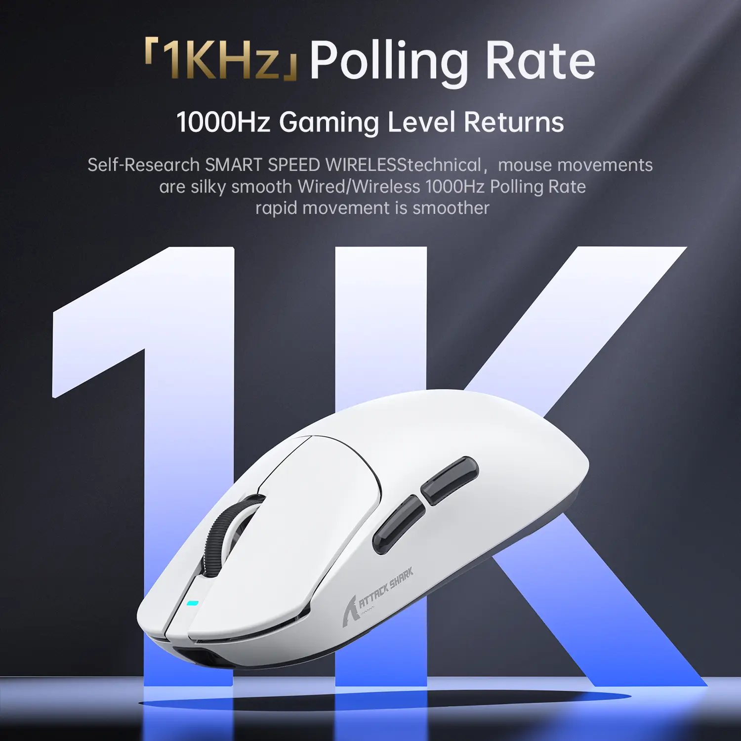 ATTACK SHARK X8SE Tri-mode Wireless Gaming Mouse 25000 DPI Ultra Lightweight 55g, PixArt PAW3311 Gaming Sensor, BT/2.4G Wireless/Wired, Computer Peripherals, Gaming Accessory