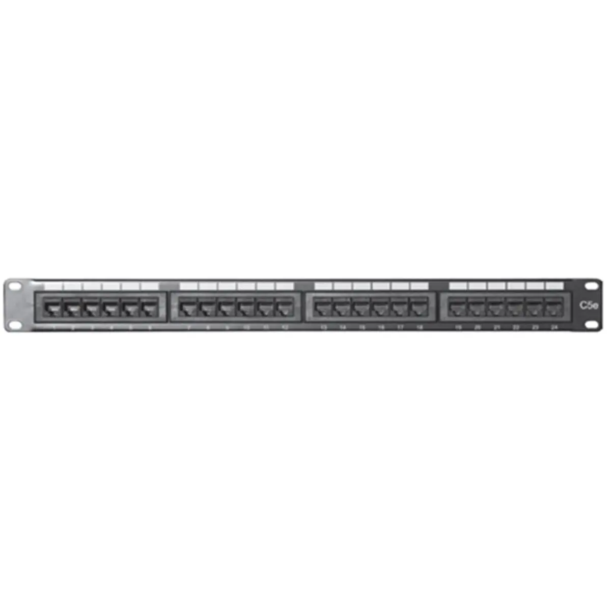 Comprehensive Premium Quality 24 Port Cat6 Patch Panel (PP24P6) with Equipment Rack Compatibility, Sturdy Aluminum Plate, RJ45 Jacks, 568B/568A Color-Coded TIA/EIA Wiring, Easy Installation, Gold-Plated Contacts, High-Speed Transmissions