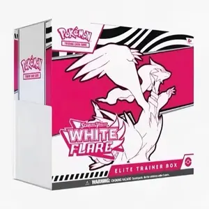 Pokemon Scarlet & Violet White Flare Elite Trainer Box - Official Trading Card Game Expansion Pack