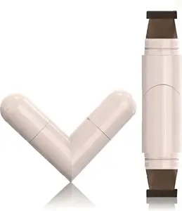 GLOWEIX Cosmetic 2-Piece Foldable Gel-Based Eyeliner Stamp Set, Including Precise Line Pencil for Easy Stamping, Smooth Application