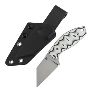 KANSEPT Siafu | Fixed Blade | 2.41" D2 | Micarta/G10 | Dirk Pinkerton Design | G016Series