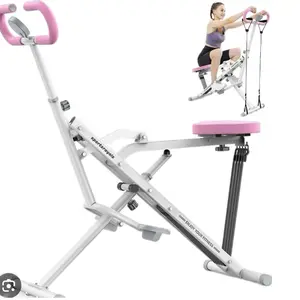 FLYBIRD 2-in-1 Squat & Row Machine Get the Pump Save the Knees with Adjustable Resistance and Comfortable Seat