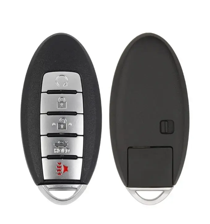 2016-2018 Infiniti Q50 Q60 / 5-Button Smart Key / PN: 285E3-4HK0A / KR5S180144014 / IC 204 (AFTERMARKET)