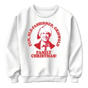 Fun Old Fashioned Griswold Christmas Jumper | Funny & Festive Unisex Printed Sweatshirt | Spread Holiday Cheer | Winter Christmas Sweater