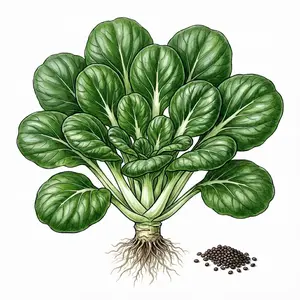 SPINACH Seeds, Bloomsdale