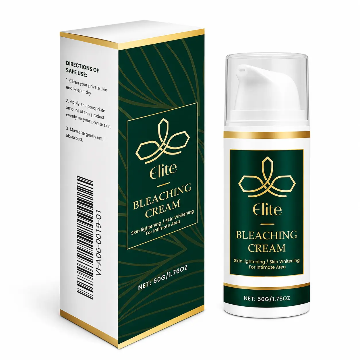 Elite Delicate Area Skin Care Cream - 1.76 oz Body Moisturizer for Targeted Hydration