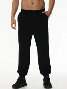 Men's Pure Cotton Joggers with Drawstring — Comfortable Fit & Tapered Ankle [Clearance]