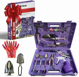 12-Piece Gardening Tools Set – Rust-Resistant – Perfect Gardening Kit for Women & Beginners