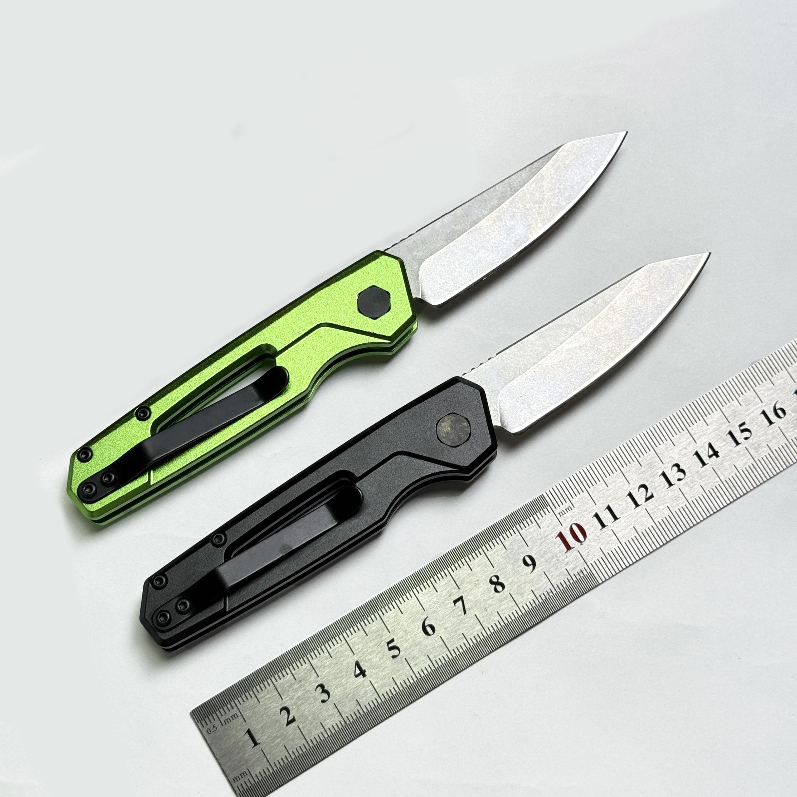 EDC Folding Pocket Tool Multifunctional Outdoor Tool 8Cr13MoV Stainless Steel Blade 7.0 cm Long T6 Aerospace-Grade Aluminum Handle 70g Lightweight Compact Durable for Camping Hiking Daily Use