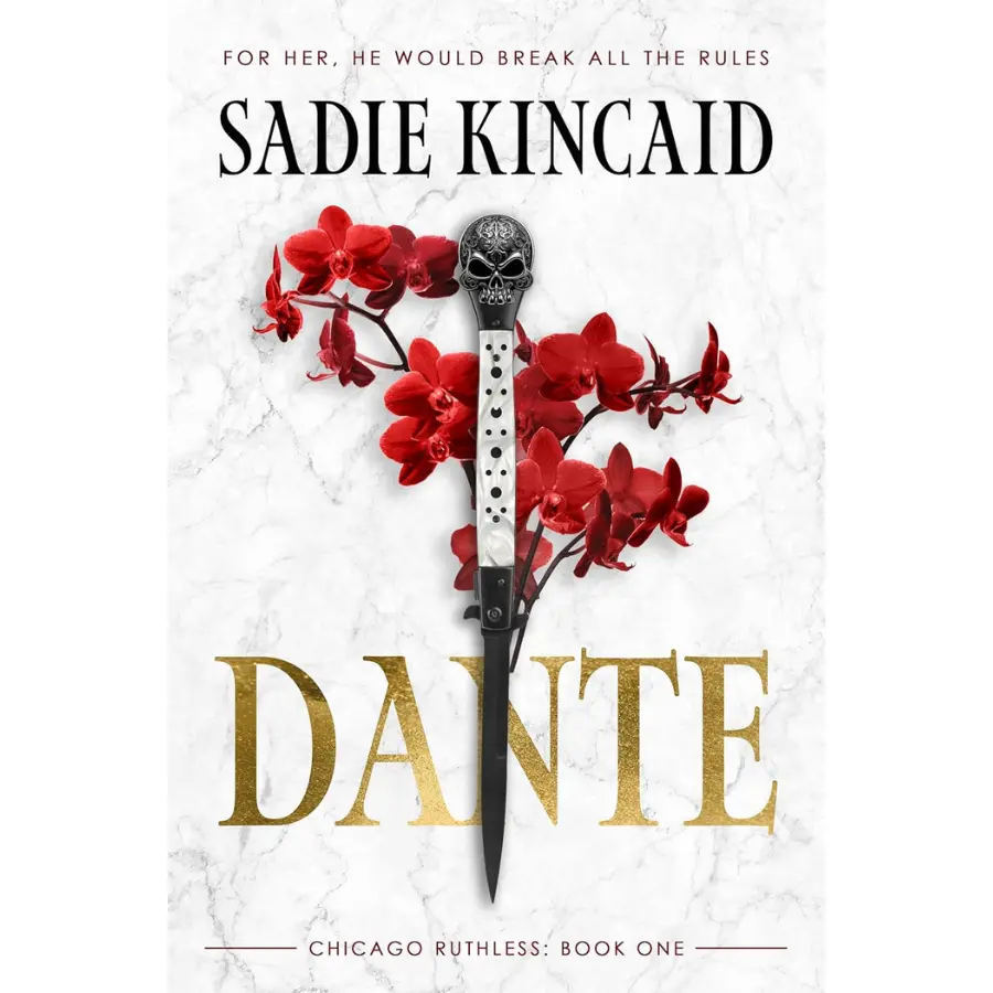 Dante: A Dark Mafia Romance Paperback Book (Chicago Ruthless Book Series 1), 384 Pages, 5.33x1x8in, 12.5oz Softcover, Exclusive Bonus Content, Romance Lovers Gift, Releases 12/9/2025