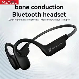 MZYJBL i18pro Bone Conduction Headphones - Open-Ear Design, Extended Battery Life, Bluetooth 5.4, IPX5 Waterproof Rating, Sports Headset for Fitness & Outdoor Cycling