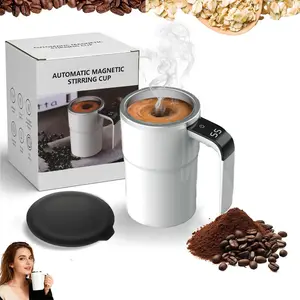 2026 New Electric Automatic Self Stirring Coffee Mug, Rechargeable Magnetic Mixing Cup for Coffee Tea Cocoa, Self Stirring Mug for Home Kitchen Travel