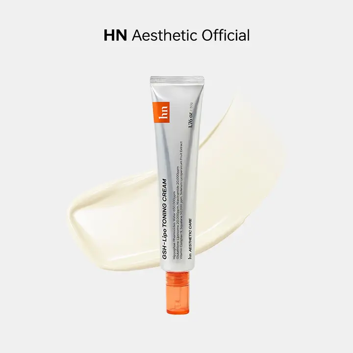 [HN Aesthetic Official] GSH-Lipo Toning Cream - Radiant tone,Smooth texture,Firm hydrated skin,Korean Skincare