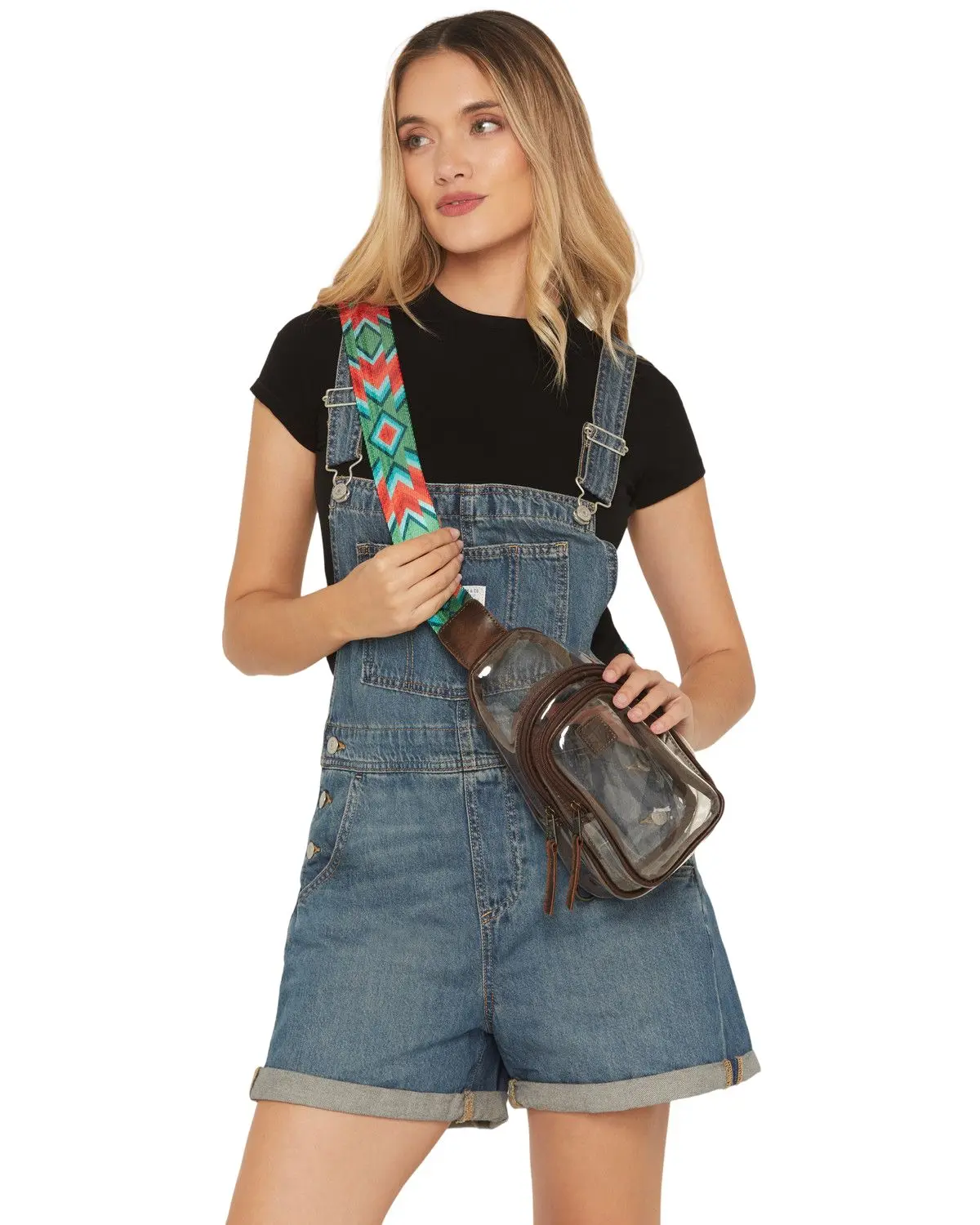 Sts Ranchwear By Carroll Women's Women'S Sojourner Clear Stadium Sling Bag - Sts34090