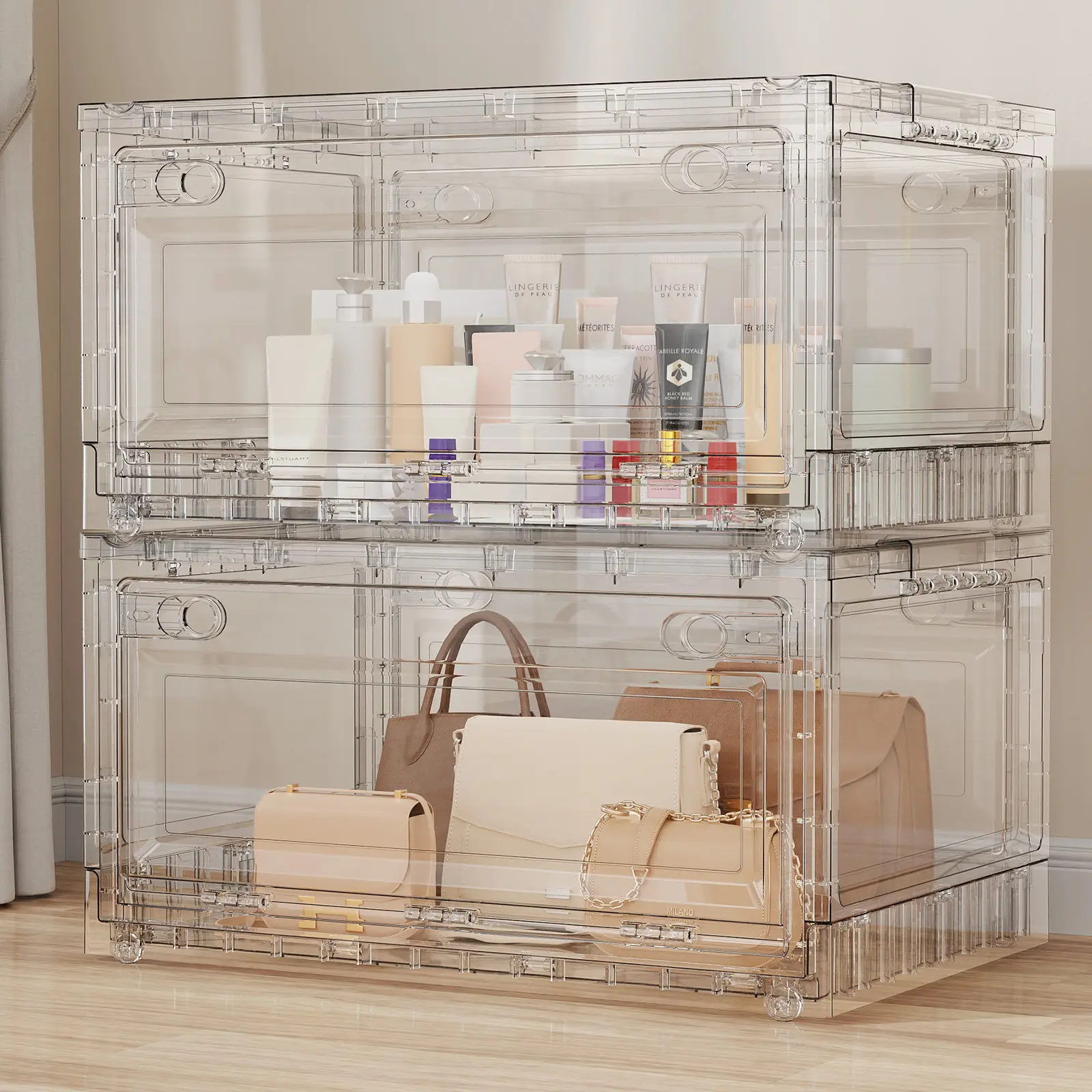 Clear 160Qt - 2Pack
