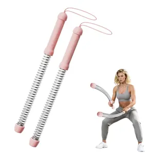 Weighted Cordless Battle Ropes 2PCS – New Upgrade Quiet Ropeless Training Rope Fitness Equipment for Home, Strength Training, HIIT Workouts, All-in-One Home Fitness Tool for Men & Women, Great for Indoor/Outdoor Low-Intensity Workouts