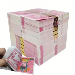 500 Pieces Traditional Chinese Ancestral Money,  Festival Offerings, Good Fortune Peace Wealth, Burnt Faces Blessings, May the ancestors bless us, Ideal for Worship
