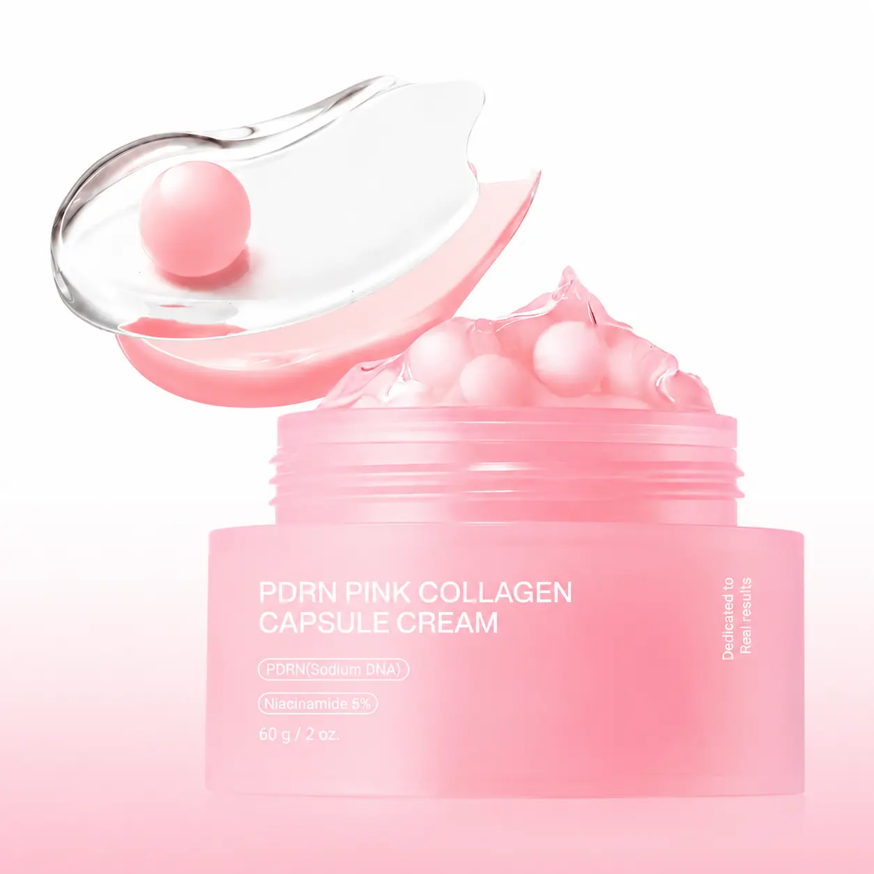 PDRN Collagen Capsule Face Cream Lightweight Hydration Moisturizer Plumping Smooth Radiant Skin Care for Morning Night Daily Routine Makeup Prep Skin Care Gift Choice 60g | 2026 Beauty Deals For You Campaign