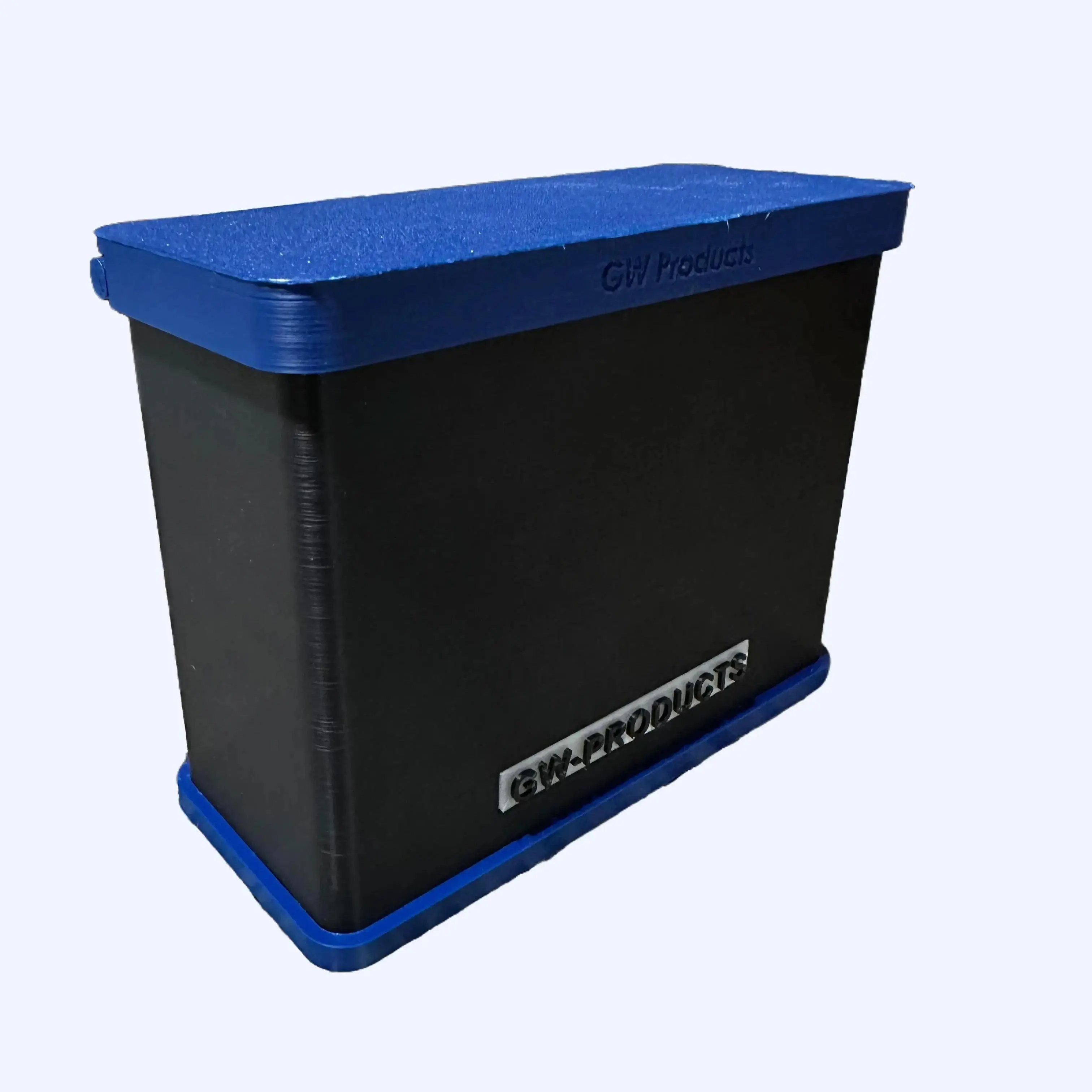 The Small Lure Glow Box Hot Swap Fishing Trolling Compact UV LED Illuminated Tackle Box for Low Light Angling
