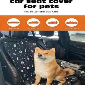 Waterproof Oxford Cloth Pet Car Seat Cover, Dog Cat Urine Pad, Front Seat Mat, Outdoor Travel Cushion, Durable and Comfortable
