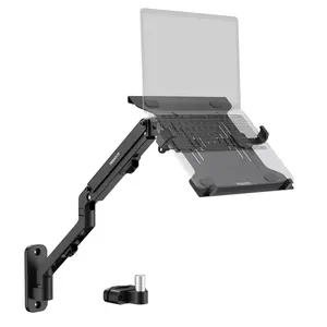 Mount-It! Counterbalance Laptop Arm for Wall & Pole Mounting VESA Compatible 15.4 lb Capacity Swivel Tilt & Extend MI-1765LT Monitor Riser