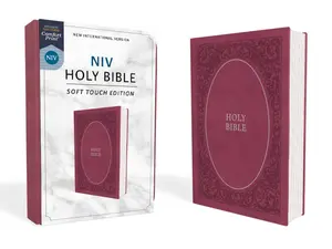 NIV, Holy Bible, Soft Touch Edition, Leathersoft, Pink, Comfort Print by Zondervan [Leatherbound Book]