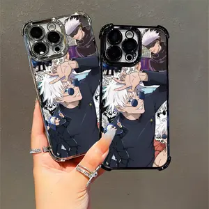 Jujutsu Kaisen Gojo Satoru Anime Phone Case for Anime Fans Compatible with iPhone 11/12/13/14/15/16 (Pro Max/Plus)