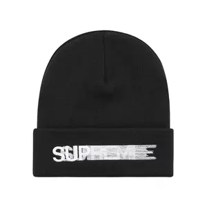 Supreme Motion Logo Beanie (SS23) Black