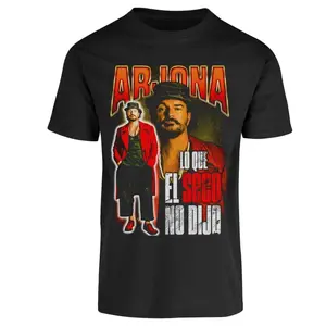 Ricardo Arjona Lo Que El Seco No Dijo Red T-Shirt,Latin Pop Music Aesthetic,Tour Shirt for Woman And Man Fans