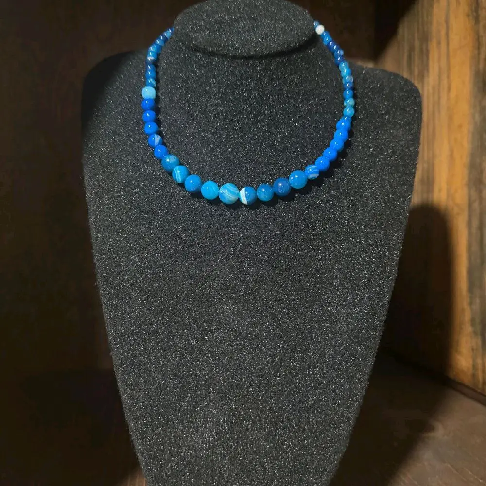 Blue lace agate