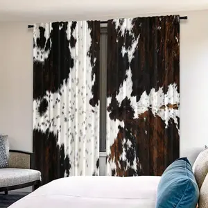 2 Piece Home Decor Sheer Curtains, Window Drapes Suitable for Kitchen Coffee Shop Living Room Dining Balcony Garden Bedroom