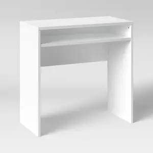 Compact Dorm Desk White - Room Essentials