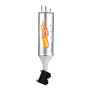 Bike Turbo Pipe Exhaust System  Sound Motorcycle Megaphone