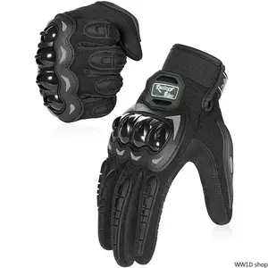 Summer Motorcycle Riding Gloves - Hard Knuckle Protection, Breathable Touchscreen, Tactical Non-Slip for Dirt Bike, Daily Road Riding