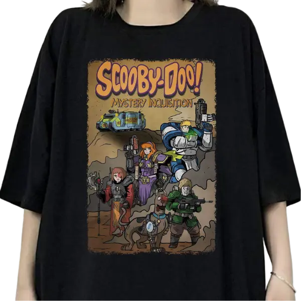 Mystery Inquisition Shirt, Sc00by D00 Movie, Warhammer 40K Game Sweatshirt Hoodie