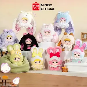 MINISO-Nommi Nuomi'er-Mibao Sweetheart Bunny Series Plush Blind Box Plush Keychain Figurine Holiday Gift