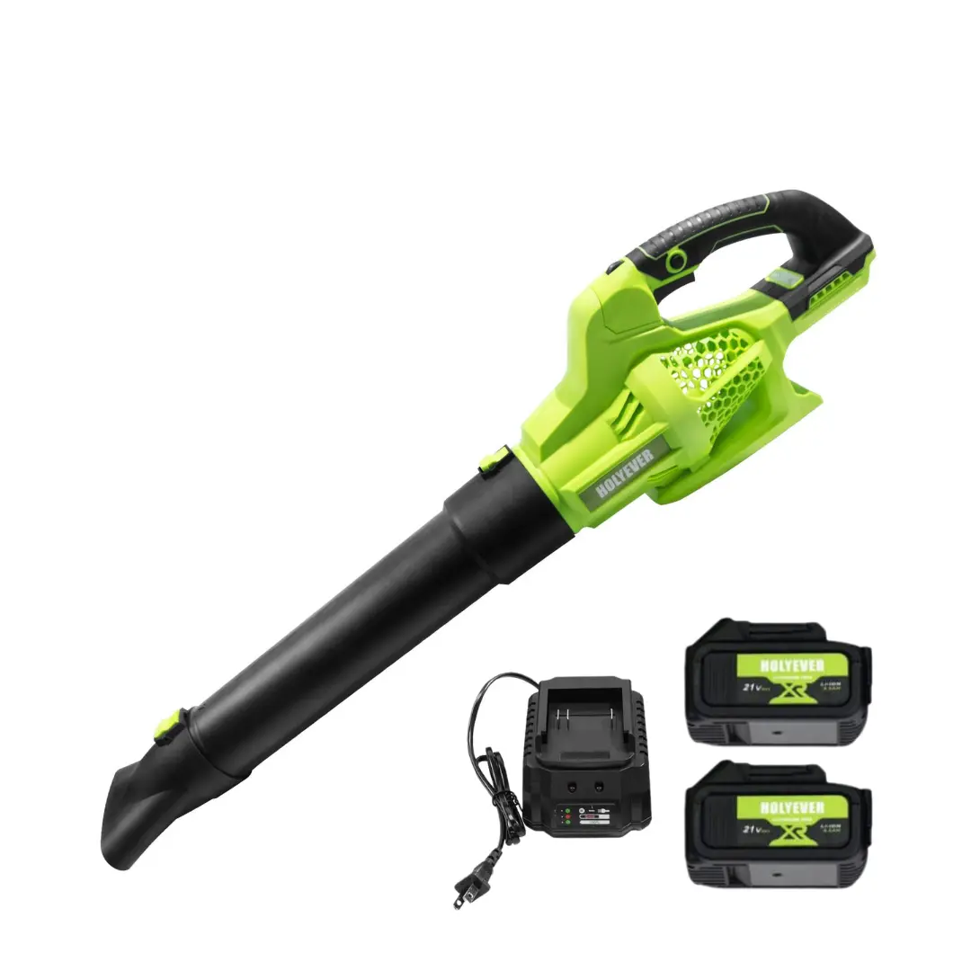 HOLYEVERTOOLS Cordless Turbo Blower for home, yard, clearing leaves, snow,battery for Makita.