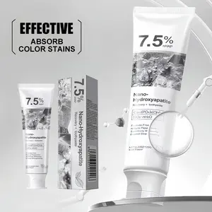 Nano-Hydroxyapatite Repair Toothpaste | 7.5% Formula, a fluoride-free solution for sensitive teeth. Contains natural mint to strengthen and protect teeth. Repairs tooth enamel and freshens breath. Daily Oral