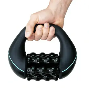 Electric roller massager, Lymphatic Drainage Roller, quickly and effectively relieves muscle soreness. Electric massage wheels, freely rotating massage rods, suitable for all parts of the body's muscles.