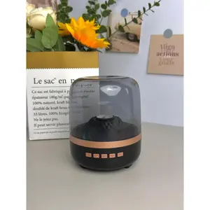 glass speakers Bluetooth Soundbar With Breathing Lamp Subwoofer Hi-Fi Stereo Sound For Gaming Room Home Theater Decoration