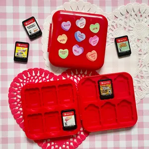 Gamer Candy Hearts Switch Game Case