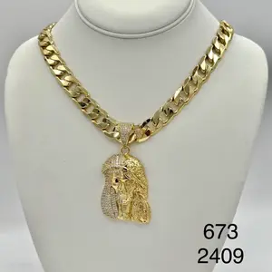 Rodriguezjewerly # 2409 Necklace # 673 Jesus Christ