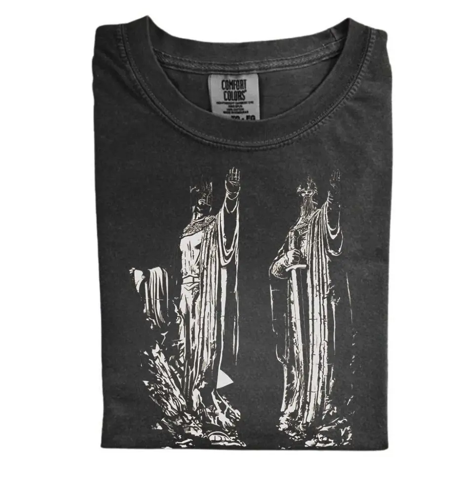 The Argonath, Pillars Of the King LOTR Comfort Color Shirt, For Men And Women Size S-3XL, Gift for Men, Gift for Women, Crew Neck T-shirt, Trending T-shirt