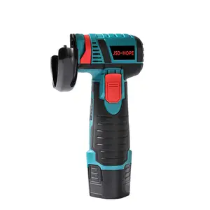 JSD-HOPE Mini Lithium Battery Wireless Angle Grinding Machine, Rechargeable Brushless Angle Grinding Machine, Multifunctional Angle Grinding Tool for Home & Office
