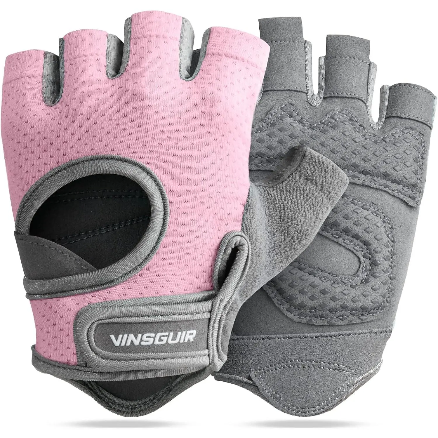 Women's Breathable Weight Lifting Gloves - Non-Slip, Cushioned for Gym Training, Cycling - Unisex Fit for Men