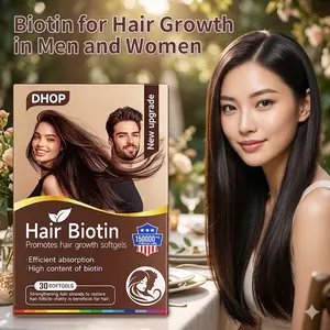 DHOP Biotin Hair Growth Softgels - Hair Health Support