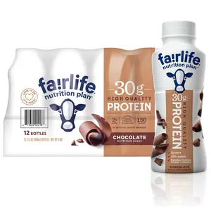 FairLife Nutrition Plan 30g Protein shake, Chocolate 11.5 fl.oz., 12 pack Beverage
