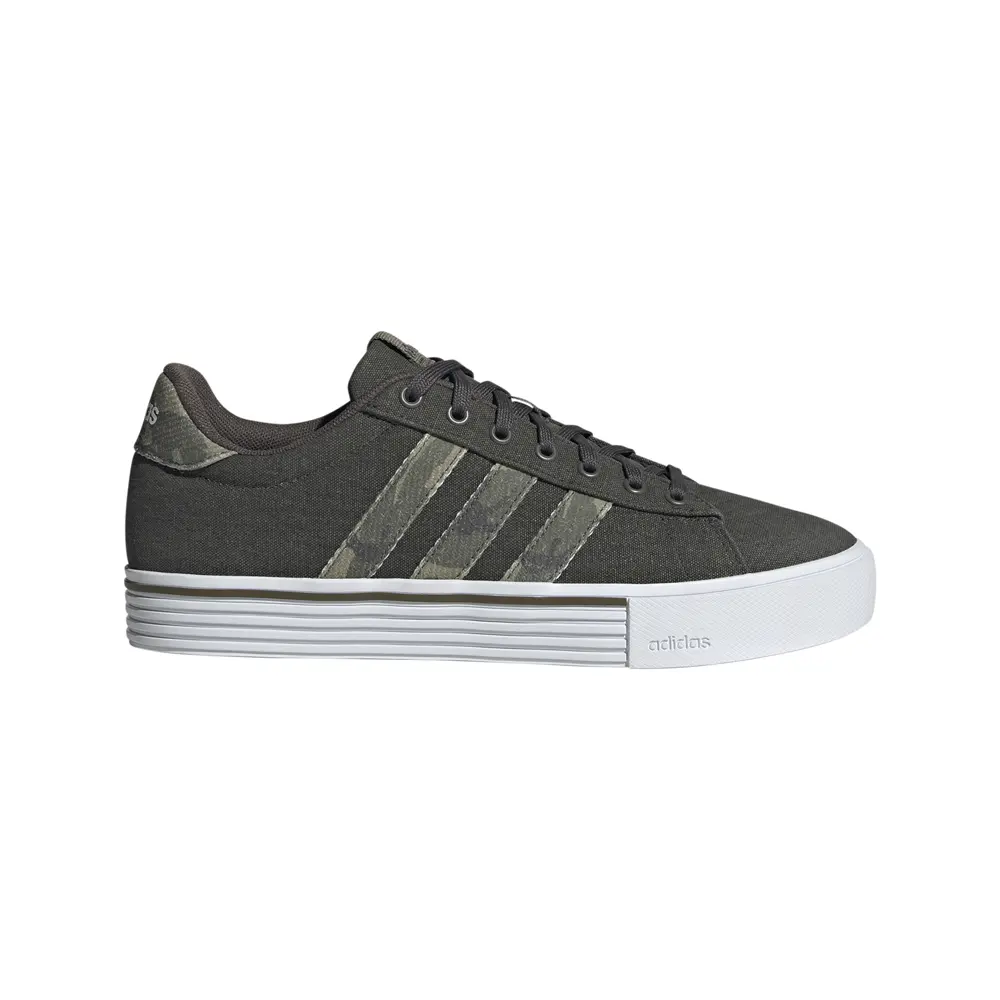 adidas Mens Daily 4.0 Sneakers Shoes Casual - Black, Green