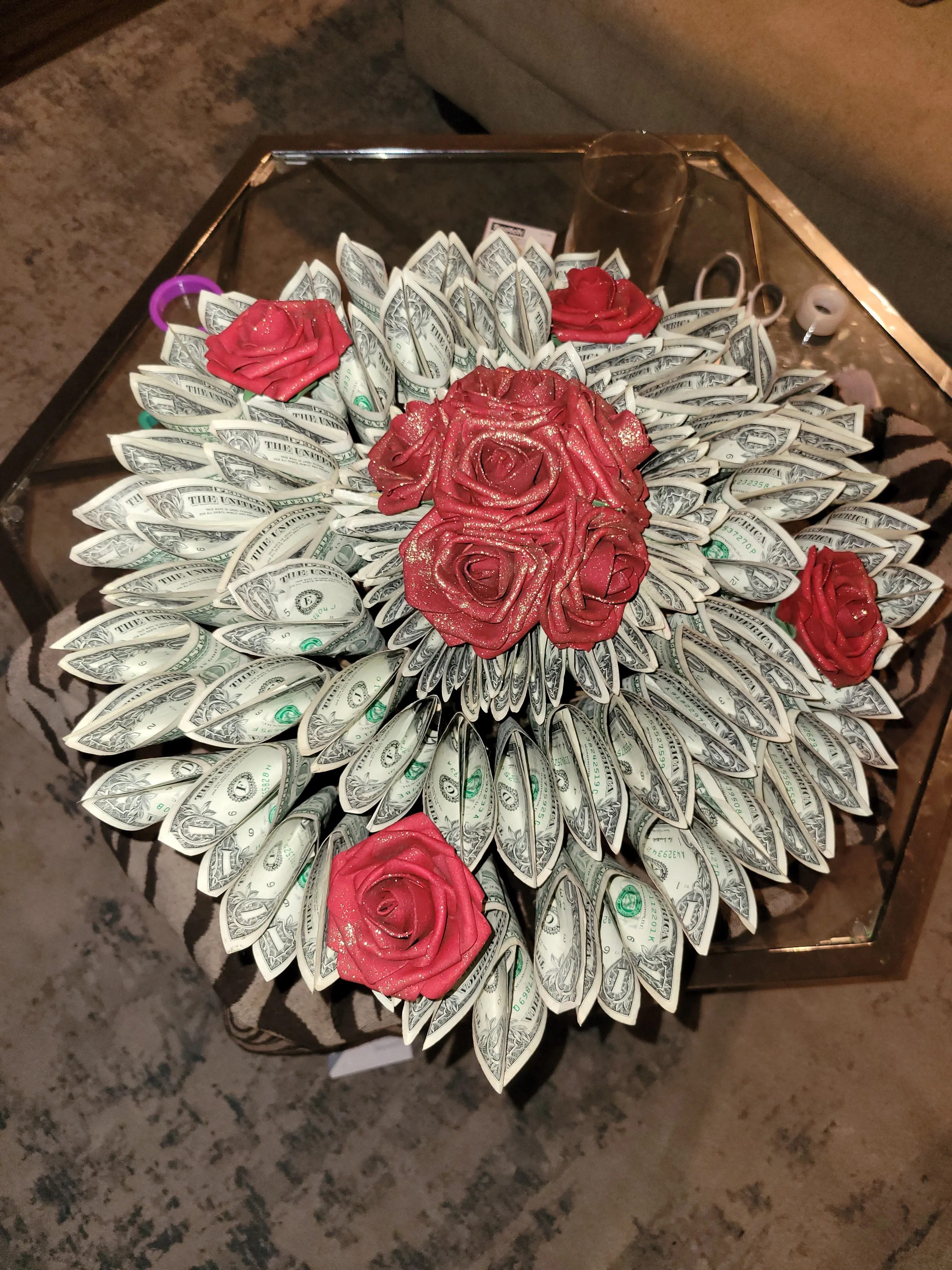 $100 money bouquet $100 money bouquet